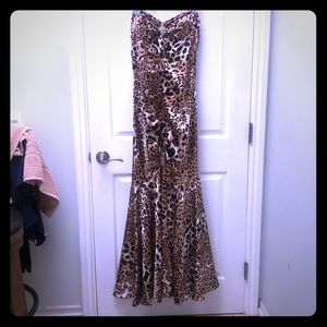 Beautiful Cheetah Prom dress